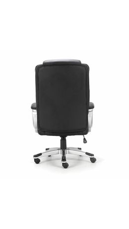 Кресло офисное BRABIX PREMIUM "Rest EX-555", пружинный блок, экокожа, черное, 531938