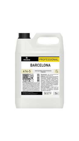 Антисептик кожный дезинфицирующий 5 л PRO-BRITE BARCELONA, готовый раствор, 414-5
