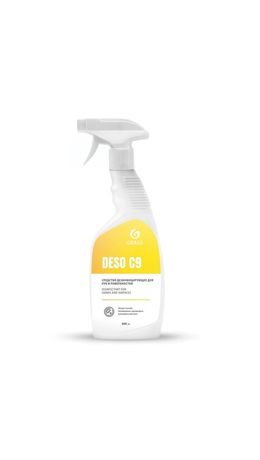 Средство дезинфицирующее 600мл GRASS DESO C9, готовый раствор, распылитель, ш/к 11697, 550023
