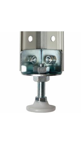 Стеллаж металлический BRABIX "MS Plus-200/50-5", (в2000*ш1000*г500мм), 5 полок, регулируемые опоры, 291110, S241BR165502