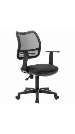 Кресло BRABIX "Drive MG-350", с подлокотниками, сетка, черное, 532082
