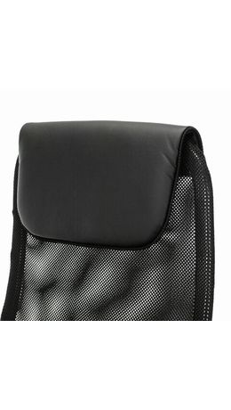 Кресло офисное BRABIX PREMIUM "Stalker EX-608 CH", хром, ткань-сетка/кожзам, черное, 532091