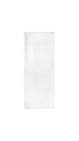 Жалюзи горизонтальные BRABIX 80*155 см, ПЛАСТИК, цвет белый, 606026