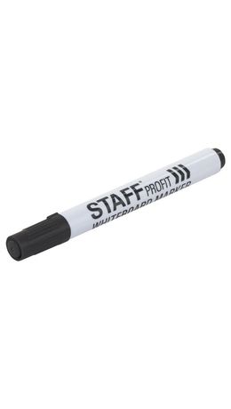 Маркер для доски STAFF, ЧЕРНЫЙ, круглый наконечник, 2,5мм, 151644