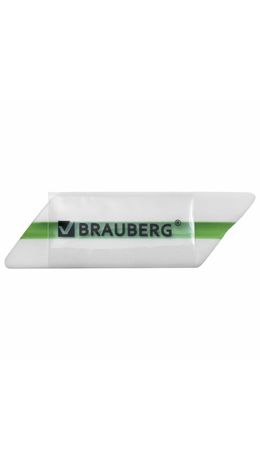 Ластик BRAUBERG "Jet Pro", 57х16х16мм, корпус ассорти, 228718