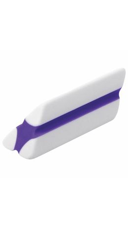 Ластик BRAUBERG "Jet Pro", 57х16х16мм, корпус ассорти, 228718
