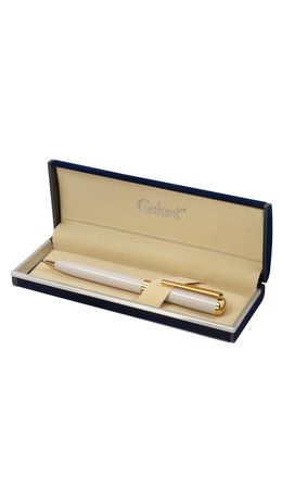 Ручка подарочная шариковая GALANT ROSETTE, корпус слон.кость с розов.оттенком, 0,7мм, синяя, 143503