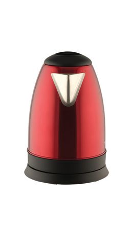 Чайник SCARLETT SC-EK21S76, 2 л, 1800Вт, закрытый нагревательный элемент, сталь, красный