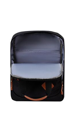 Рюкзак BRAUBERG FRIENDLY молодежный, черный, 37х26х13 см, 270089