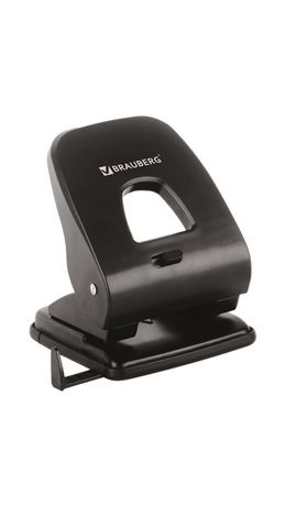 Дырокол BRAUBERG "SX-40", до 40 листов, черный, 229695