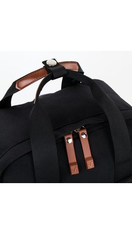 Рюкзак BRAUBERG FRIENDLY молодежный, черный, 37х26х13 см, 270089