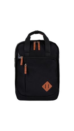 Рюкзак BRAUBERG FRIENDLY молодежный, черный, 37х26х13 см, 270089