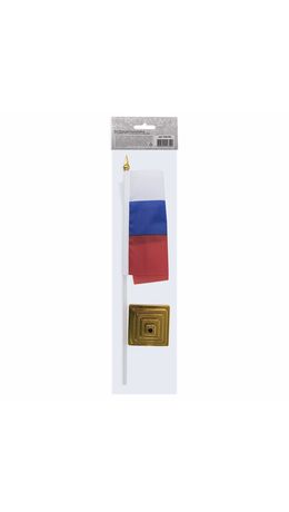 Флаг России настольный 14х21 см, без герба, BRG, 550184, RU22