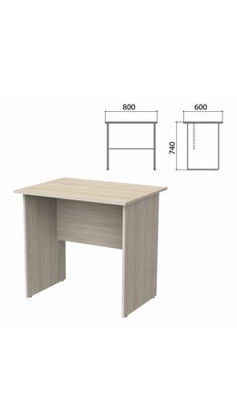 Стол письменный "Бюджет" (ш800*г600*в740 мм), дуб сонома 091, 402659, ш/к 00835, 402659-091