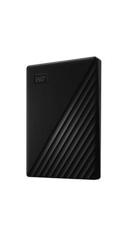 Внешний жесткий диск WD My Passport 1TB, 2.5", USB 3.0, черный, WDBYVG0010BBK-WESN