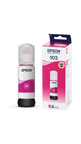 Чернила EPSON (C13T06C34A) для СНПЧ EPSON L11160 /L15150 /L15160 /L6550/L6570, пурпур, оригинальные