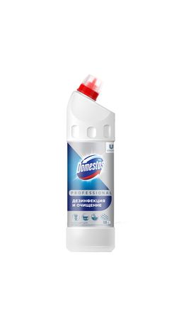 Чистящее средство 1л DOMESTOS PROFESSIONAL универсальное дезинфицирующее, отбелив. эф