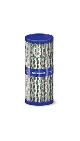 Ручка шариковая BRAUBERG SOFT TOUCH STICK "CACTUS", СИНЯЯ, мягкое покрытие корпуса, узел 0,7 мм, линия письма 0,35 мм, 143707