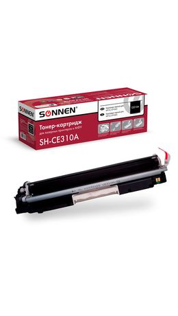 Картридж лазерный SONNEN (SH-CE310A) для HP СLJ CP1025 ВЫСШЕЕ КАЧЕСТВО черный, 1200 стр. 363962