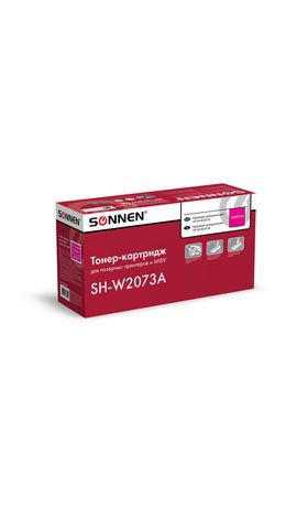 Картридж лазерный SONNEN (SH-W2073A) для HP СLJ 150/178 ВЫСШЕЕ КАЧЕСТВО пурпурный, 700 стр. 363969