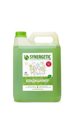 Кондиционер-ополаскиватель д/белья 5л SYNERGETIC "Райский сад", гипоаллергенный концентрат, 41259, 110503