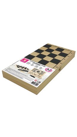 Шахматы, шашки, нарды (3в1), деревянные, большая доска 40*40 см, ЗОЛОТАЯ СКАЗКА, 664671