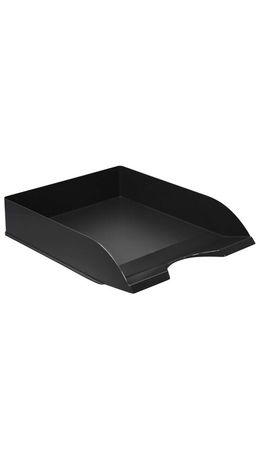Лоток горизонтальный для бумаг BRAUBERG ORIGINAL, 315х250х60 мм, черный, 238104, ЛТ651