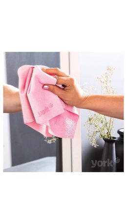 Салфетка из PVA губчатая микрофибры, 30х35см, СУПЕРВПИТЫВАЮЩАЯ, Long Fresh, YORK, 26250