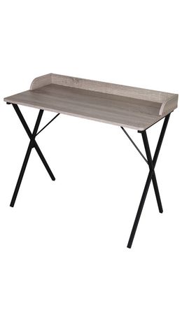 Стол на металлокаркасе BRABIX LOFT CD-008 (ш900*г500*в780мм), цвет дуб антик, 641864