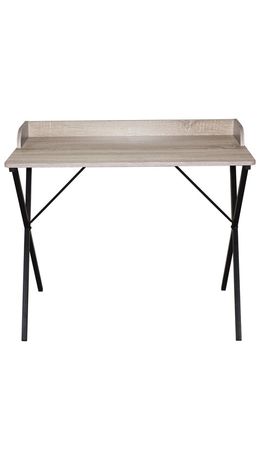Стол на металлокаркасе BRABIX LOFT CD-008 (ш900*г500*в780мм), цвет дуб антик, 641864