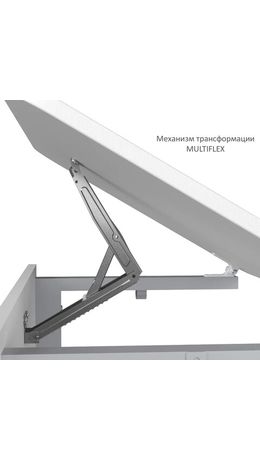 Стол-парта 2-местный, регулируемый угол, СУТ.55-01, 1200х500х520-640 мм, рост 2-4, серый каркас, ЛДСП клён