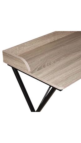 Стол на металлокаркасе BRABIX LOFT CD-008 (ш900*г500*в780мм), цвет дуб антик, 641864