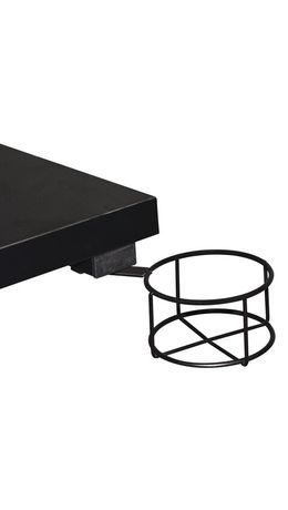 Стол на металлокаркасе BRABIX TECH GT-001 (ш1000*г600*в765мм), черный, 641857
