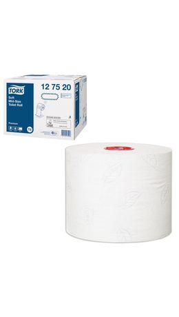 Бумага туалетная 90 м, TORK (Система Т6), комплект 27 шт., Premium, 2-слойная, белая, 127520