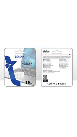 Флеш-диск 16 GB NETAC U116, USB 2.0, белый, NT03U116N-016G-20WH