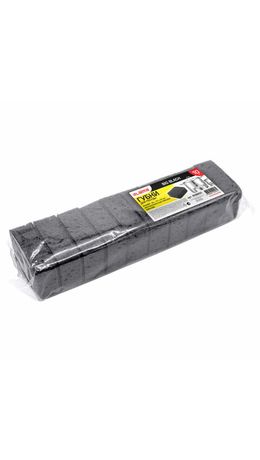Губки для посуды STRONG BLACK 95х70х35мм КОМПЛЕКТ 10шт, КРУПНОПОРИСТЫЙ поролон/абрази, 608650