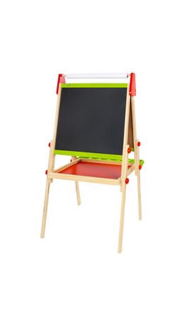 Мольберт растущий 3 в 1 для мела/магнитно-маркерный 48х43 см, BRAUBERG KIDS, 238151