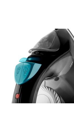 Утюг BRAYER BR4008, 2400 Вт, керамическое покрытие, автоотключение, самоочистка, антикапля, серый