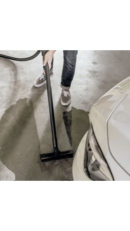Пылесос хозяйственный KARCHER WD 3 S, мусоросборник 17 л, мощность 1000 Вт, желтый, 1.628-135.0