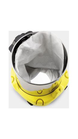 Пылесос хозяйственный KARCHER WD 3 S, мусоросборник 17 л, мощность 1000 Вт, желтый, 1.628-135.0