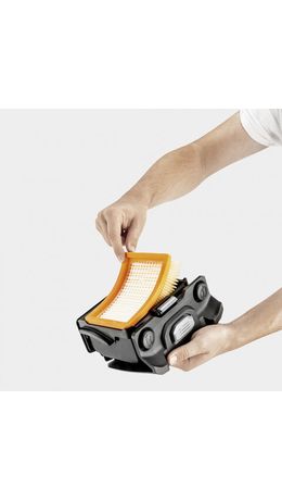 Пылесос хозяйственный KARCHER WD 6 PS, мусоросборник 30 л, мощность 1300 Вт, желтый, 1.628-360.0