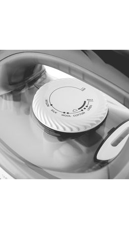 Утюг BRAYER BR4008, 2400 Вт, керамическое покрытие, автоотключение, самоочистка, антикапля, серый