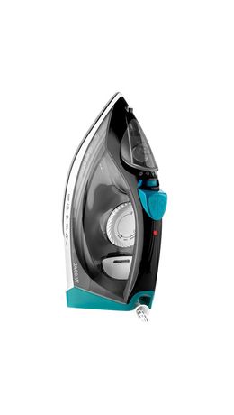 Утюг BRAYER BR4008, 2400 Вт, керамическое покрытие, автоотключение, самоочистка, антикапля, серый