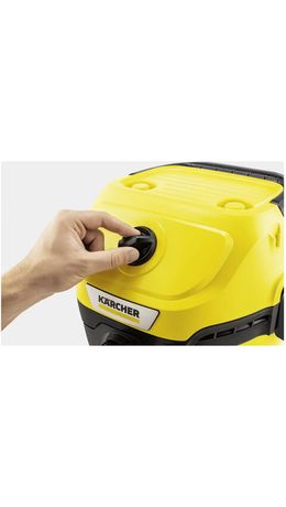 Пылесос хозяйственный KARCHER WD 3 S, мусоросборник 17 л, мощность 1000 Вт, желтый, 1.628-135.0