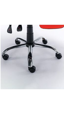 Кресло компьютерное BRABIX "Dexter GM-135", подножка, две подушки, экокожа, черное/красное, 532799