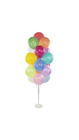 Подставка для 19 воздушных шаров, высота 160 см, пластик, BRAUBERG KIDS, 591907