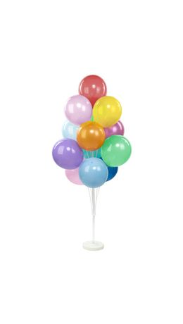 Подставка для 13 воздушных шаров, высота 130 см, пластик, BRAUBERG KIDS, 591906