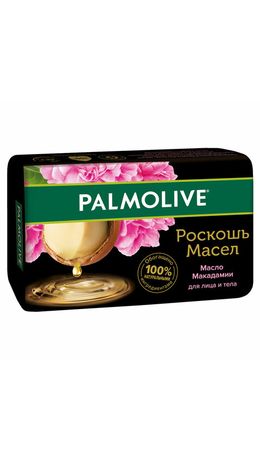 Мыло туалетное 90 г, PALMOLIVE РОСКОШЬ МАСЕЛ "Масло макадамии", 50142, 8693495050142