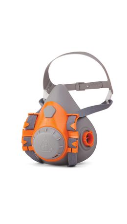 Полумаска фильтрующая Jeta Safety 6500, мягкий силиконовый материал, без фильтров, размер L, 6500-L