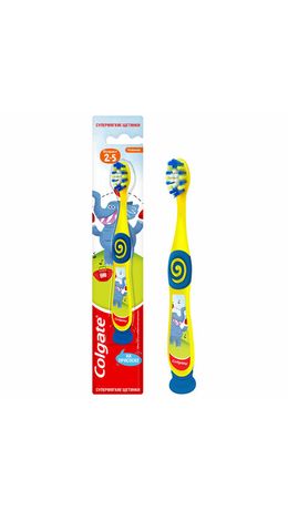 Зубная щетка детская (2-5 лет) COLGATE, супер мягкая, 8718951414181